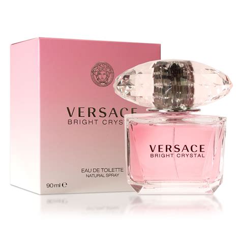 versace bright crystal eau de parfum 90ml|Versace Bright Crystal without cap.